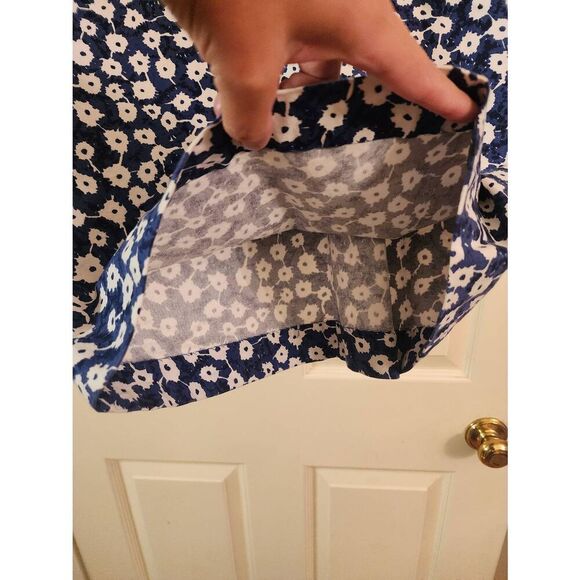 Kate Spade Saturday Floral blue and white dress size 00 - Picture 7 of 11